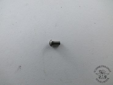Halbrundnieten Stahl 3,3x7 mm