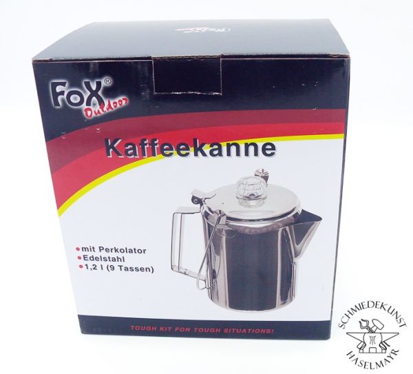 Kaffekanne mit Perkolator 1,2 l